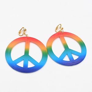 Amazon.com: Amosfun Sign Symbol Earring Earrings Clip on